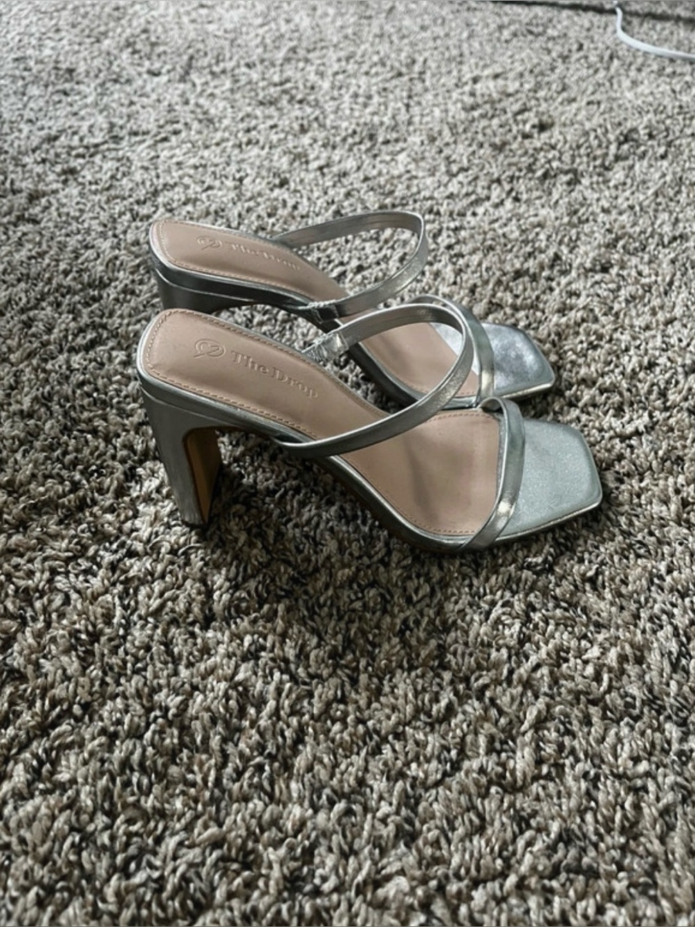 Silver heels